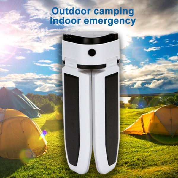 Multifunctional Solar USB Charging 60 LED Trefoil Portable Flashlight/ Emergency Light - Image 5