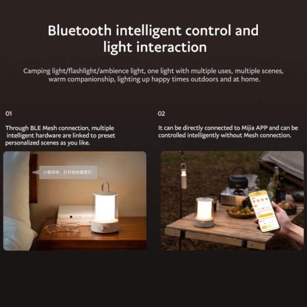 Original Xiaomi Mijia Separable Camping Light Flashlight 2 in 1 - Image 6