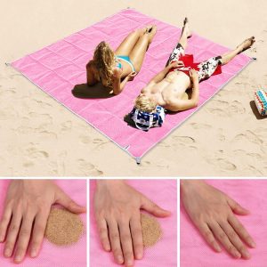 Sand Free Mat Lightweight Foldable Outdoor Picnic Mattress Camping Cushion Beach Mat