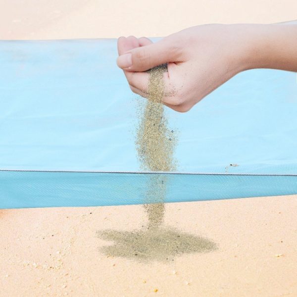 Sand Free Mat Lightweight Foldable Outdoor Picnic Mattress Camping Cushion Beach Mat - Image 4
