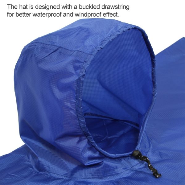 3 in 1 Aotu AT6927 Multifunctional Outdoor Camp Riding Raincoat Picnic Blanket - Image 4