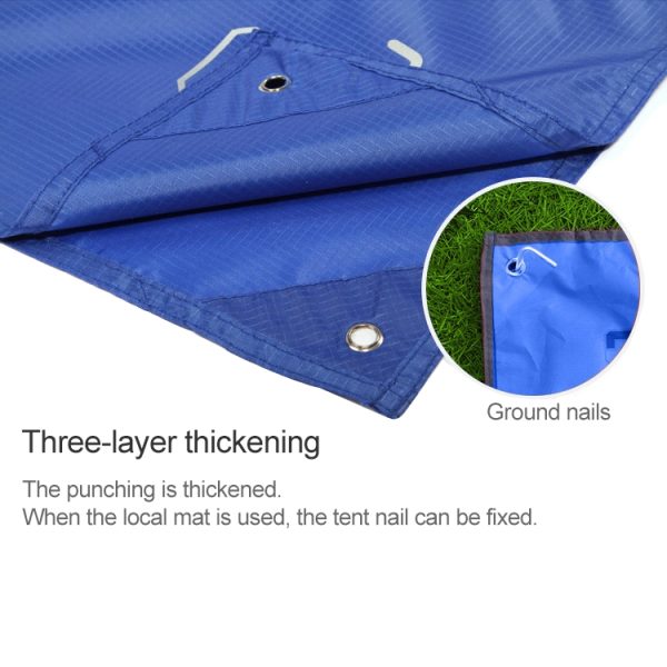 3 in 1 Aotu AT6927 Multifunctional Outdoor Camp Riding Raincoat Picnic Blanket - Image 5