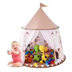 Children Indoor Outdoor Tent Mongolian Yurt Toy House with Base Cloth