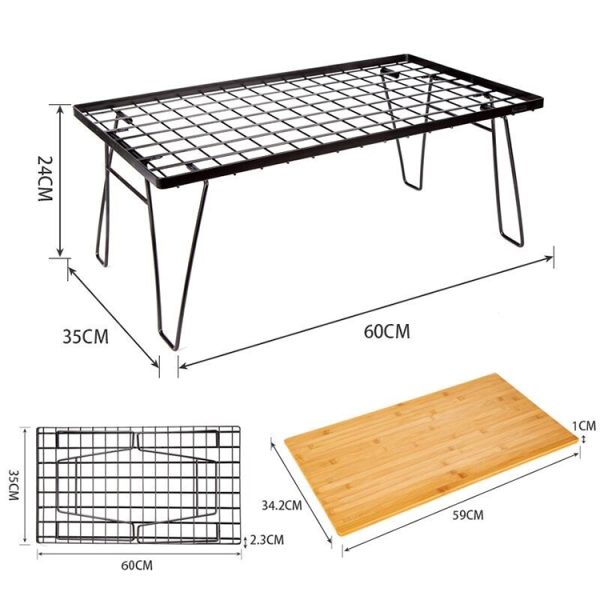 AOTU YT1001 Outdoor Folding Mesh Table with Storage Bag - Image 2