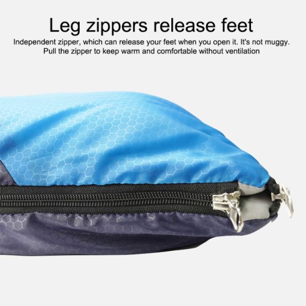 1.3kg Outdoor Camping Stitchable Envelope Warm Sleeping Bag, - Image 5