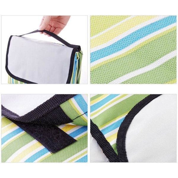 600D Waterproof Oxford Foldable Cloth Outdoor Beach Camping Picnic Blanket/Mat - Image 4