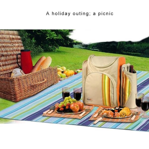 600D Waterproof Oxford Foldable Cloth Outdoor Beach Camping Picnic Blanket/Mat - Image 7