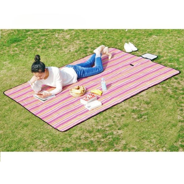 600D Waterproof Oxford Foldable Cloth Outdoor Beach Camping Picnic Blanket/Mat - Image 9