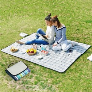 600D Waterproof Foldable Cloth Outdoor Beach Camping Mat Picnic Blanket, Size: 150*200cm