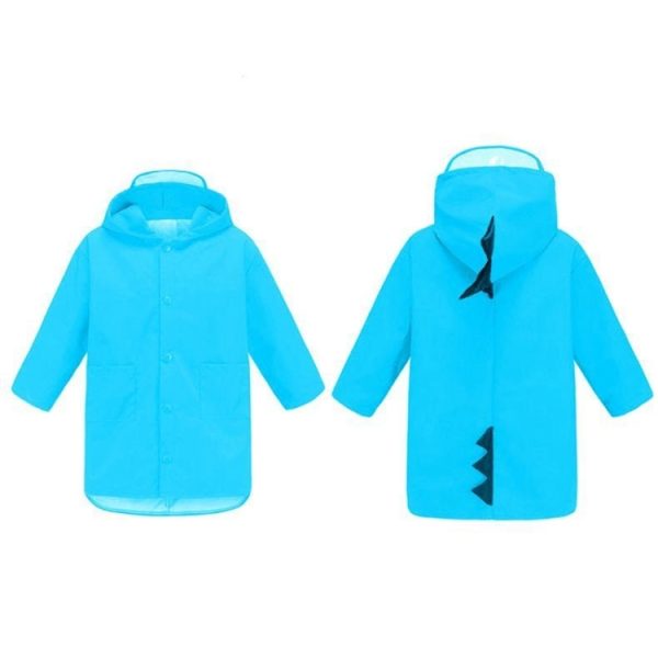 Cartoon Dinosaur Children Fashion Raincoat - Image 2
