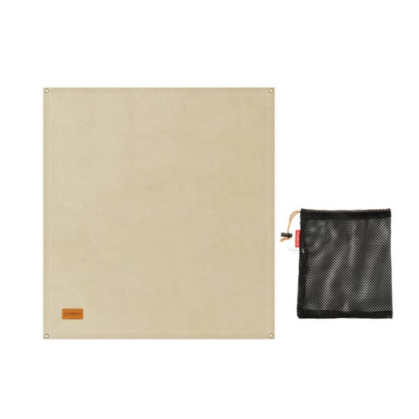 Outdoor Camping Fire Blanket Barbecue Insulation Mat, Size: 93 x 80cm