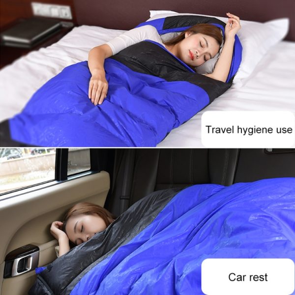 Outdoor Camping Sleeping Bag Splicing Indoor Cotton Sleeping Bed, Size: 210x80cm, Weight: 1.6kg, 1.6kg - Image 11