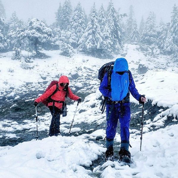 Folding Adjustable Crutch / Walking Stick with Compass, Height: 0.5-1.1m (Random Color Delivery) - Image 6