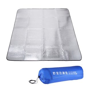7mm Thickening of Double Aluminum Moisture Pad / Camping Sleeping Pad