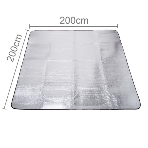 7mm Thickening of Double Aluminum Moisture Pad / Camping Sleeping Pad - Image 2