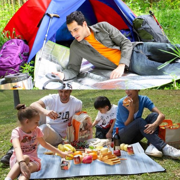 7mm Thickening of Double Aluminum Moisture Pad / Camping Sleeping Pad - Image 7