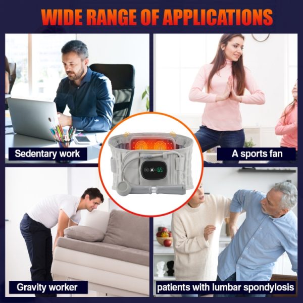 Hailicare Rechargeable Massage Inflatable Warm Electric Heating Belt – Image 11