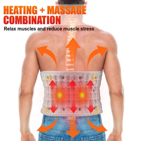 Hailicare Rechargeable Massage Inflatable Warm Electric Heating Belt – Image 5