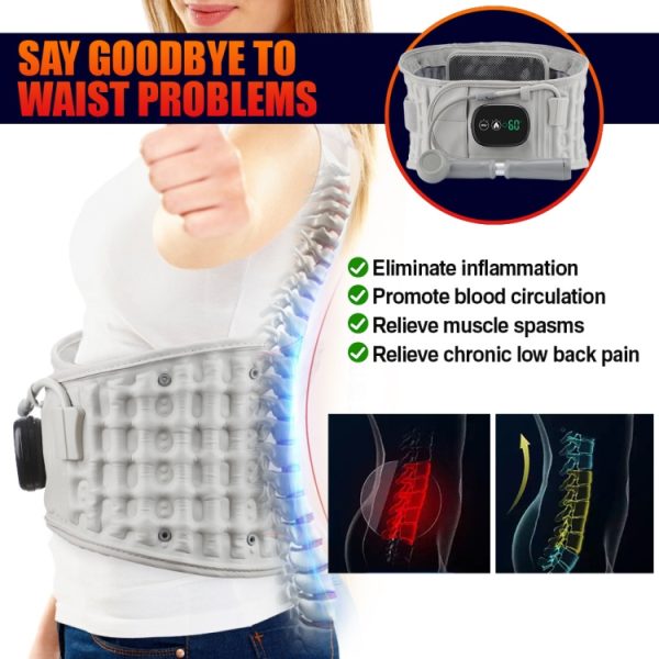 Hailicare Rechargeable Massage Inflatable Warm Electric Heating Belt – Image 6