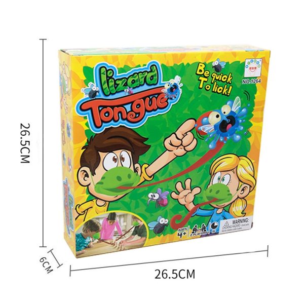 Tricky Props Lizard Tongue Snatch Interactive Sports Board Game Toys – Image 5