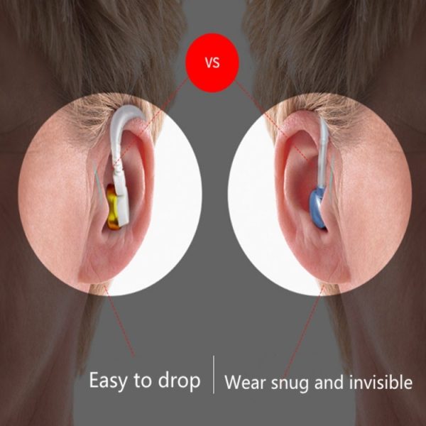 Wireless Stealth Rechargeable Hearing Aid For The Elderly Deaf - Image 4
