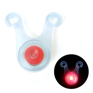 10 PCS Outdoor Camping Tent Silicone Hanging Lamp LED Bicycle Warning Taillight,