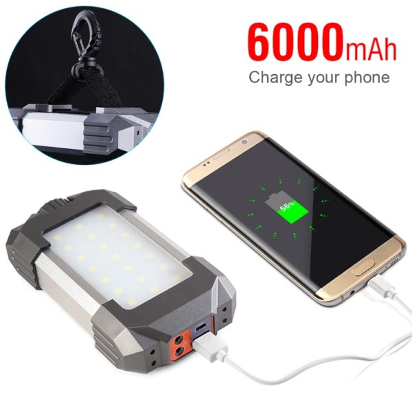 Camping Tent Light Outdoor Rechargeable Portable USB Camping Lantern - Image 5