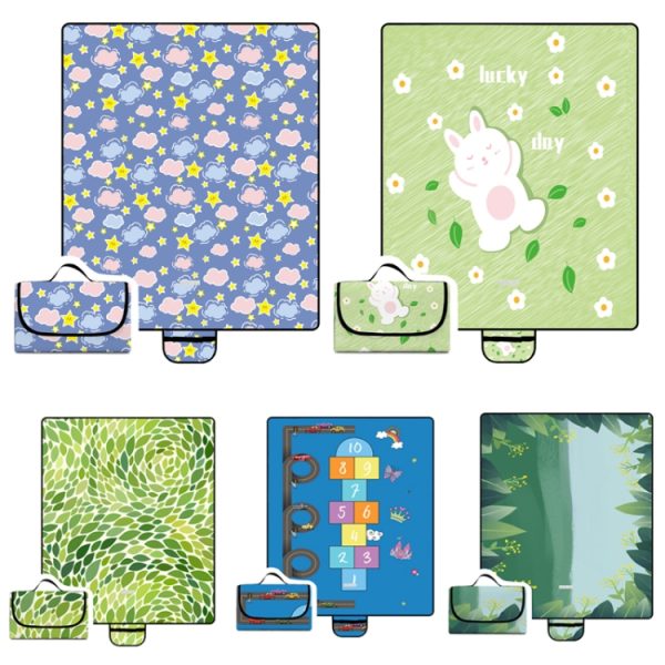 Outdoor Portable Waterproof Moisture-proof Picnic Cloth, Y001(2x2m), Y002(2x2m), Y003(2x2m), Y005(2x2m), Y006(2x2m) - Image 2