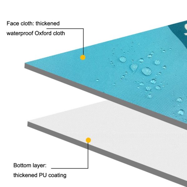 Outdoor Portable Waterproof Moisture-proof Picnic Cloth, Y001(2x2m), Y002(2x2m), Y003(2x2m), Y005(2x2m), Y006(2x2m) - Image 3