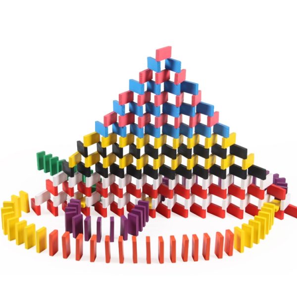 120 PCS / Set Building Blocks Competition Puzzle Early Education Wooden Toys for Children Adult, 120pcs 10 Colors, 120pcs 12 Colors - Image 4