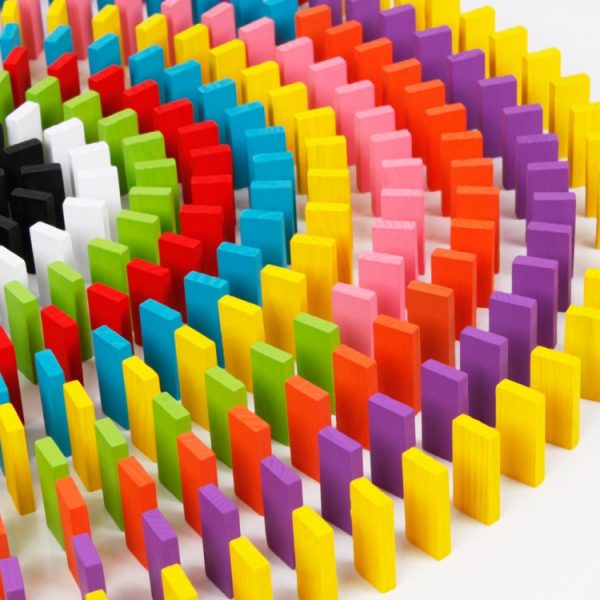 120 PCS / Set Building Blocks Competition Puzzle Early Education Wooden Toys for Children Adult, 120pcs 10 Colors, 120pcs 12 Colors - Image 5