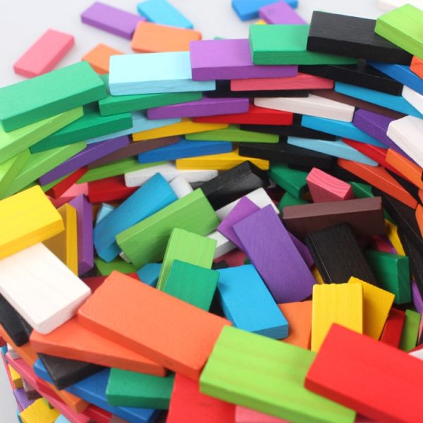 120 PCS / Set Building Blocks Competition Puzzle Early Education Wooden Toys for Children Adult, 120pcs 10 Colors, 120pcs 12 Colors - Image 6