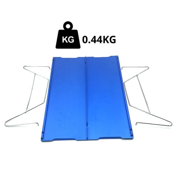 Outdoor Portable Mini Aluminum Table Ultralight Folding Picnic Table – Image 7