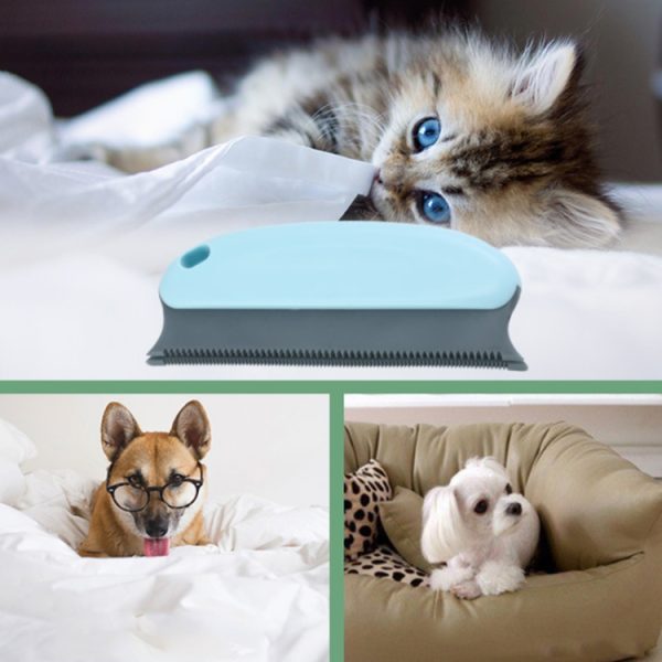 Multifunctional Pet Dog Cat Hair Cleaning Brush Cleaner, Red, Light Blue, Dark Blue - Image 5