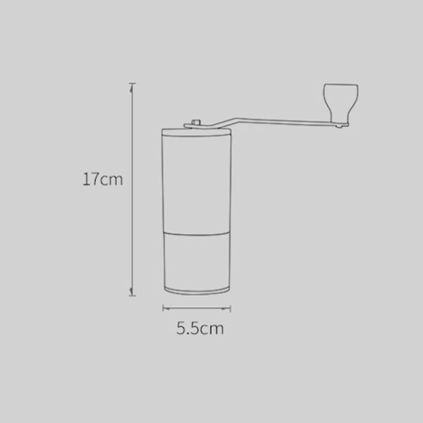 Household Portable Hand-cranked Coffee Machine Detachable Manual Grinder Coffee Grinder, M3 Without Logo – Image 6