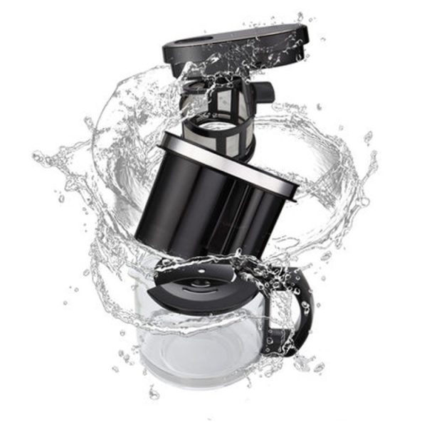 GOTECH Household Small Coffee Machine Automatic Grinding Integrated Commercial Freshly Ground Drip Coffee Pot, UK Plug, EU Plug – Image 3