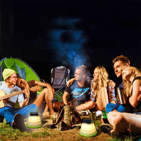 Folding Solar Lamp Outdoor Camping Tent Lamp LED Camping Lamp – Image 8