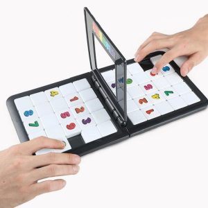 Children Educational Puzzles Parent-Child Interactive Competitive Desktop Toys, Number Cube, Cube A, Cube B, Fruit Cube