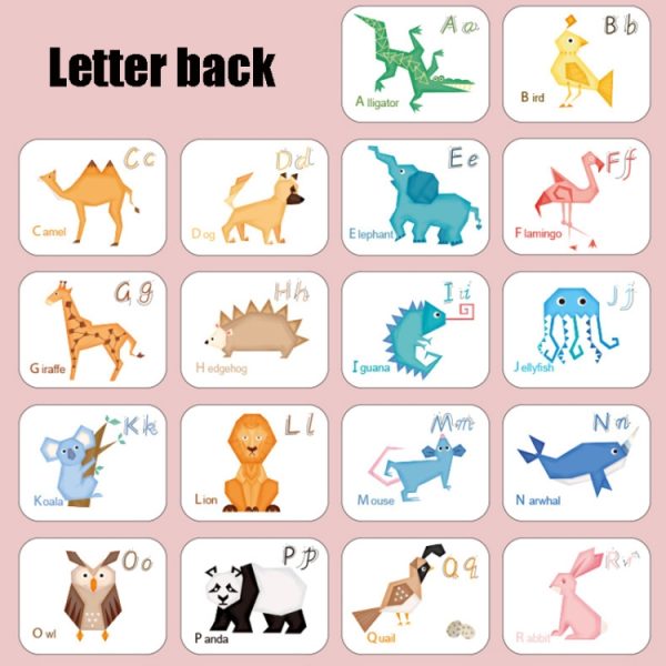 XHN-001 Number Letter Matching Cognitive Card Double-Sided 3D Puzzle Children Puzzle Early Education Toy - Image 11