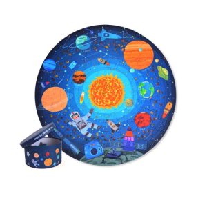 MiDeer Children Educational Early Education Paper Picture Puzzle Toy 150 PCS / Set, Spacewalk, Day and Night, World Animals