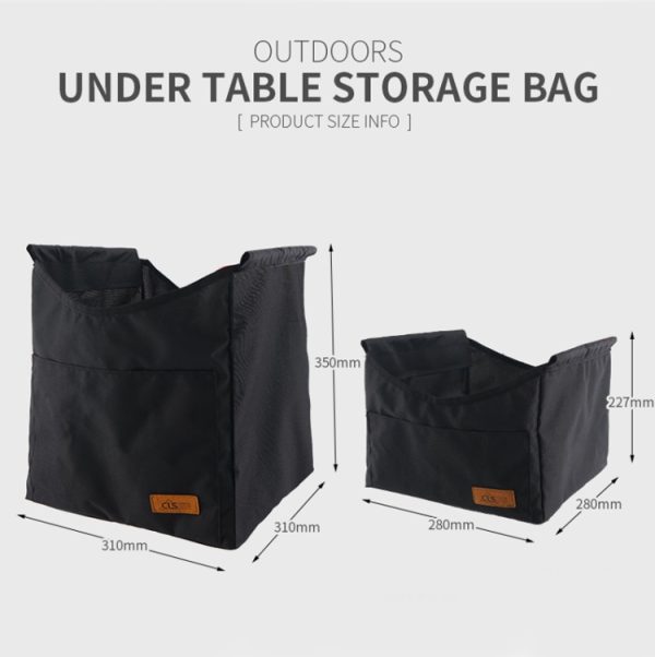 CLS Outdoor Folding Picnic Table Storage Hanging Bag - Image 9
