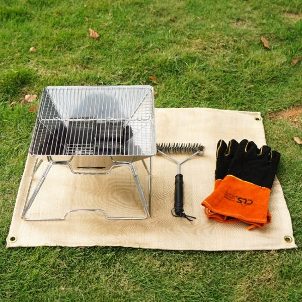 CLS Picnic Barbecue Heat Insulation Pad Glass Fiber Flame Retardant Cloth - Image 6