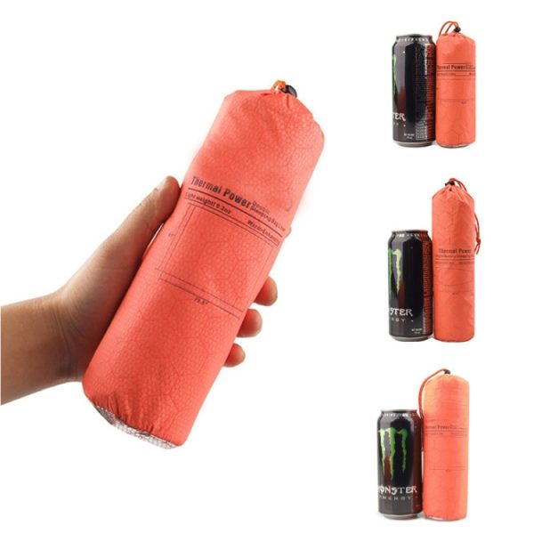 Outdoor Hiking Camping Heat-Reflective Thermal Insulation Sleeping Bag Emergency Blanket - Image 2