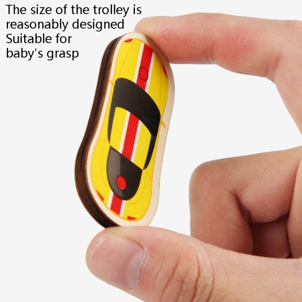 Moving Car Game Children Educational Logical Thinking Training Wooden Parent-Child Interaction Toy - Image 7