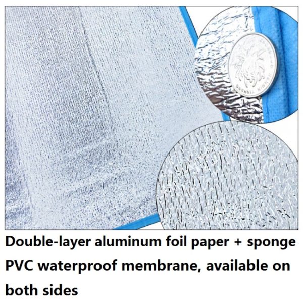 Outdoor Double-Sided Aluminum Film Moisture-Proof Picnic Mat - Image 3