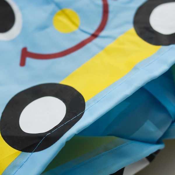 Children Cartoon Raincoat Student Poncho, - Image 3