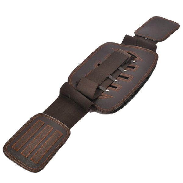Steel Plate Support And Fixation Leather Protection Waist Belt Lumbar Orthosis - Image 2