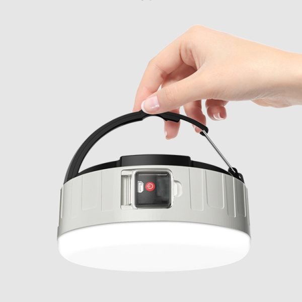 HB208 Solar Power 10W 37 LED Household Emergency Mobile Camping Light – Image 3