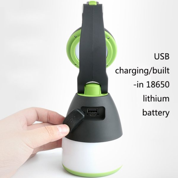 USB Home Table Outdoor Adventure Camping Lamp LED Glare Flashlight – Image 5
