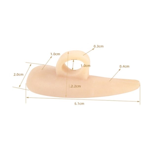 10 Pairs Toe Grip Correction Pad Hammer Toe Support Pad Toe Separator – Image 3